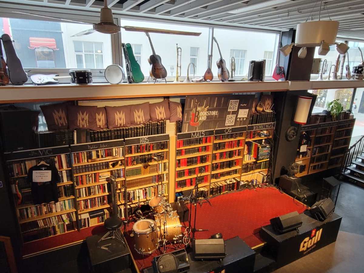 Hús Máls & Menningar – The Old&nbsp;bookshop